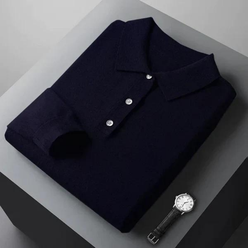 GENOVA 100% CASHMERE POLO