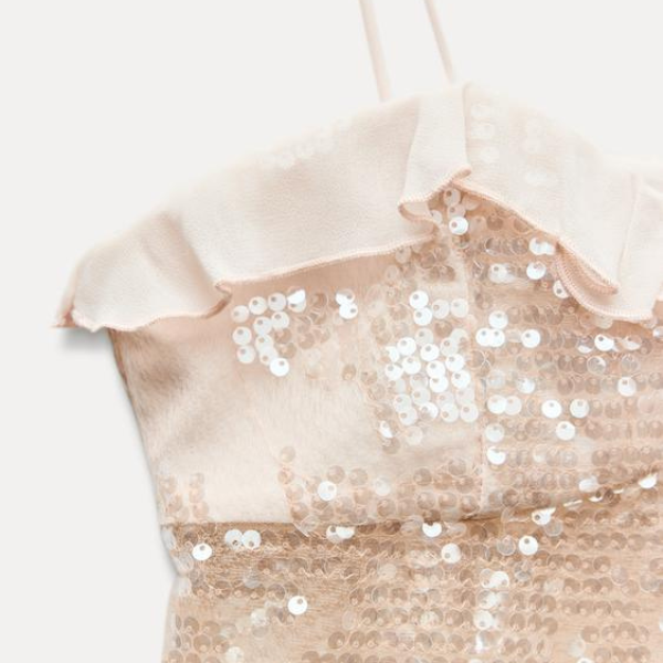 GSTAAD SEQUIN TOP