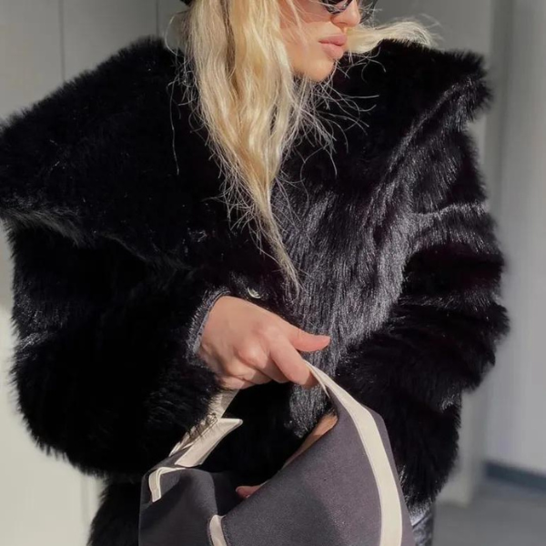 CANNES FAUX FUR JACKET