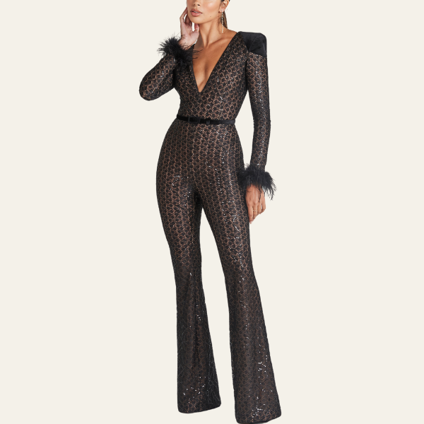 VIENNA LACE JUMPSUIT