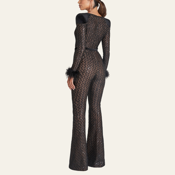 VIENNA LACE JUMPSUIT