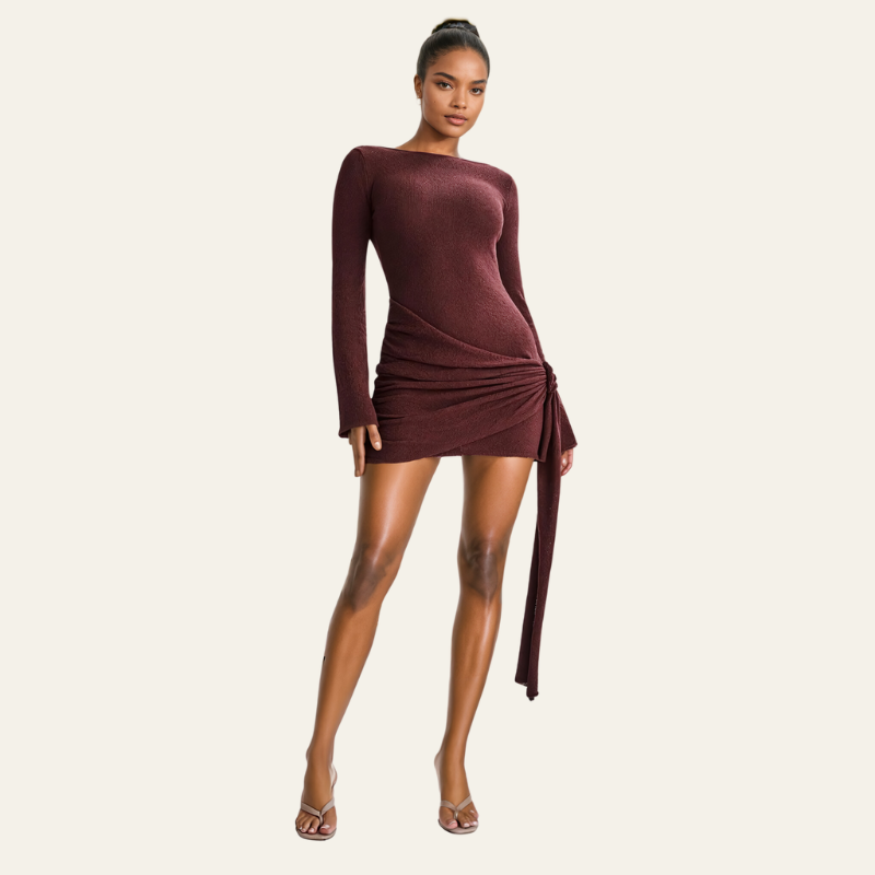 ST TROPEZ KNIT MINI DRESS