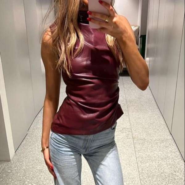 ROME BURGUNDY TOP