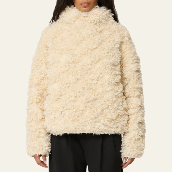 HAMBURG FAUX FUR PULLOVER