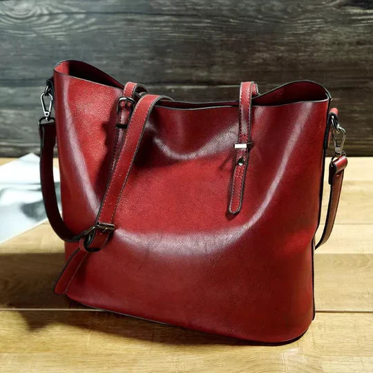 MONACO LEATHER SHOULDER BAG