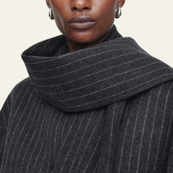 ST TROPEZ WOOL SCARF JACKET