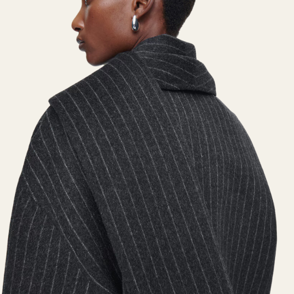 ST TROPEZ WOOL SCARF JACKET