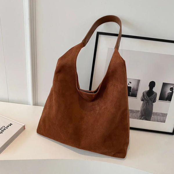 MONACO SUEDE TOTE BAG