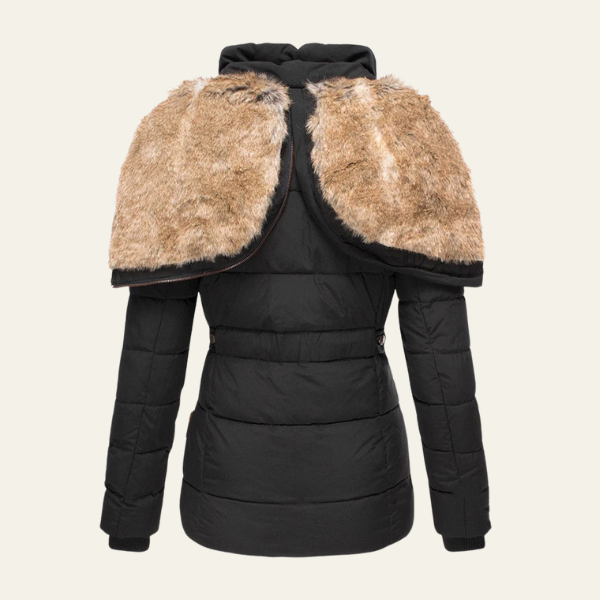 GSTAAD FAUX FUR COAT