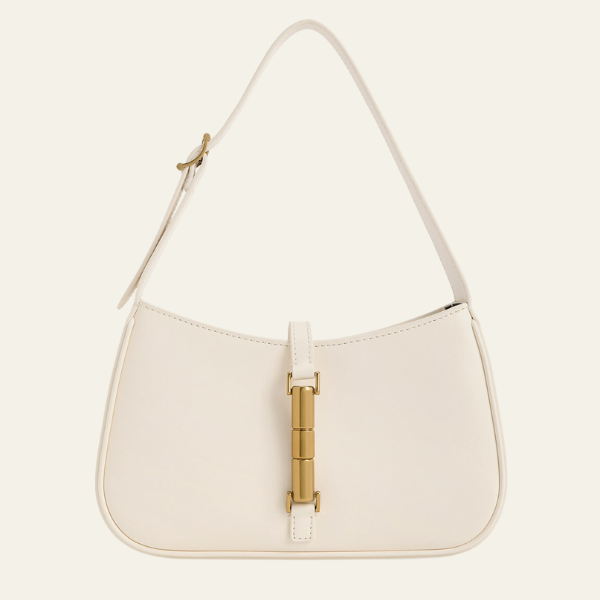 CAPRI METALLIC SHOULDER BAG