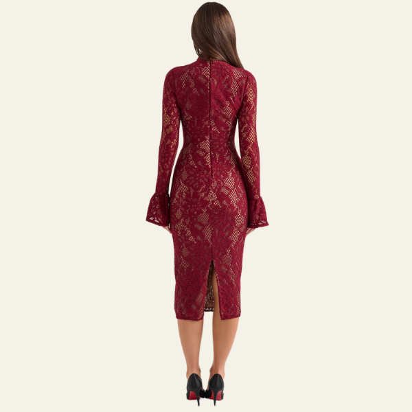 MADRID LACE MIDI DRESS