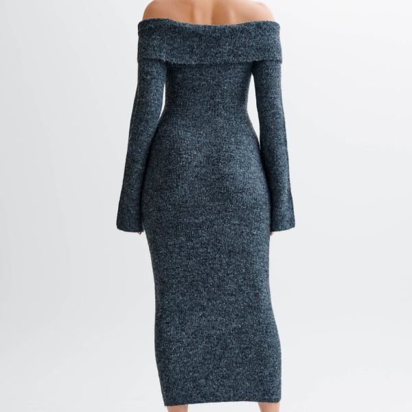 ROME KNIT MIDI DRESS