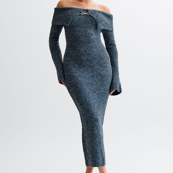 ROME KNIT MIDI DRESS