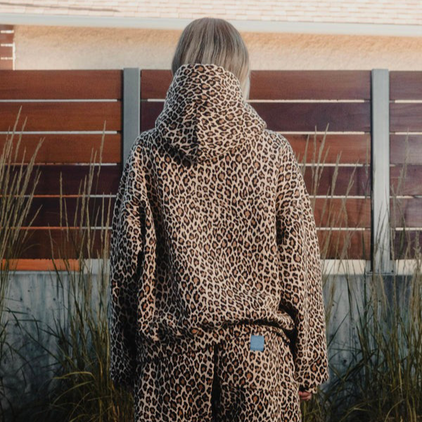 MONACO LEOPARD HOODIE