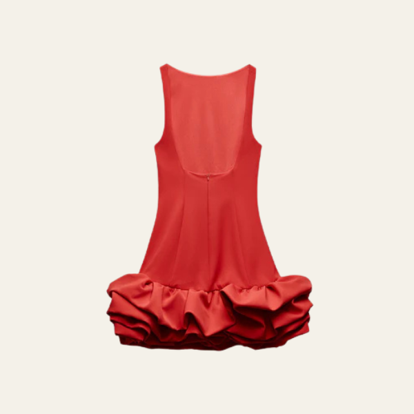 MILAN VOLUMINOUS PLAYSUIT DRESS