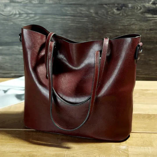 MONACO LEATHER SHOULDER BAG