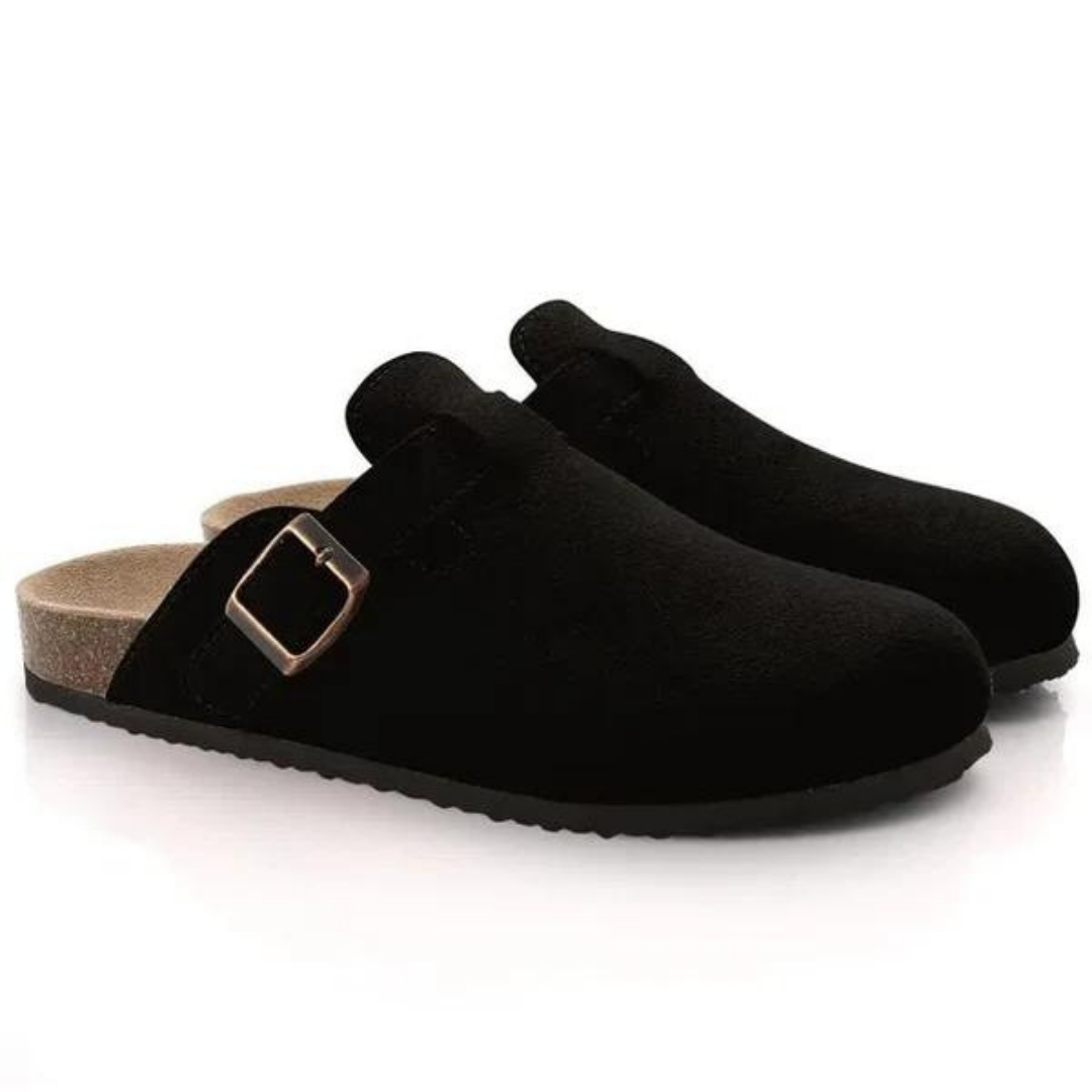 MONTE CARLO SUEDE CLOGS