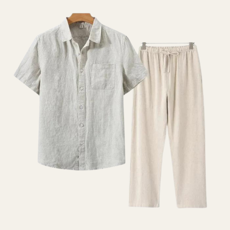 BARCELONA LINEN COMBO (SHORTSLEEVE)