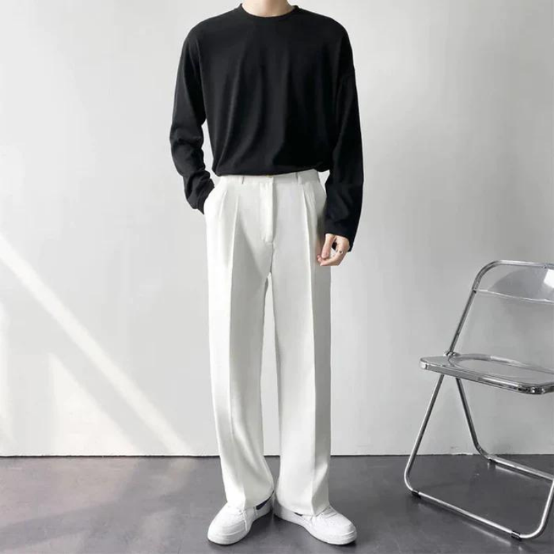 PARIS OVERSIZED COTTON PANTALON