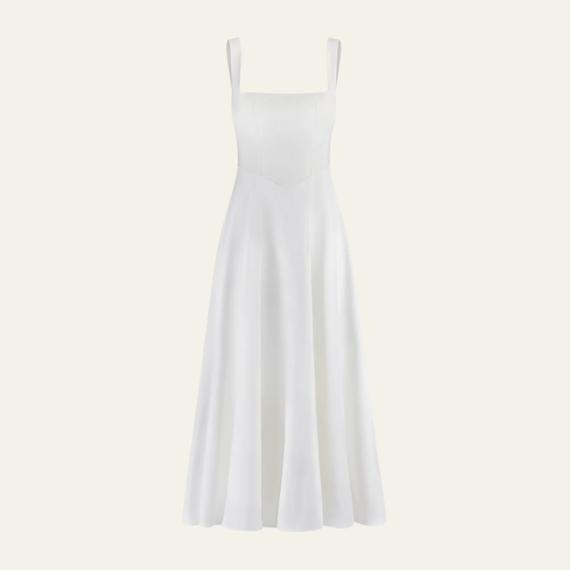 VIENNA SQUARE NECK DRESS