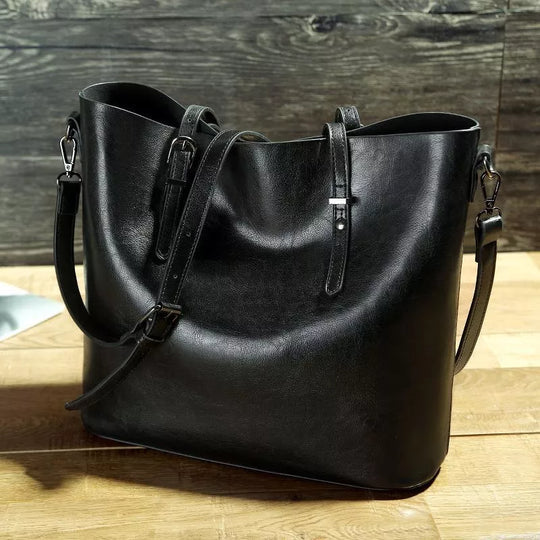 MONACO LEATHER SHOULDER BAG